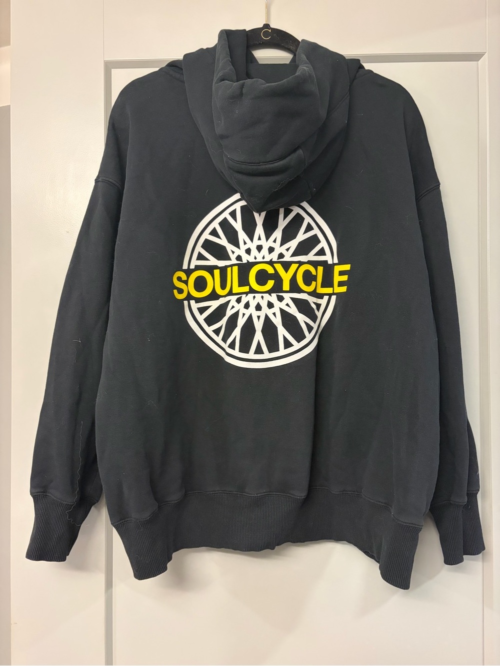 Nike Black Pullover Hoodie with White Tag